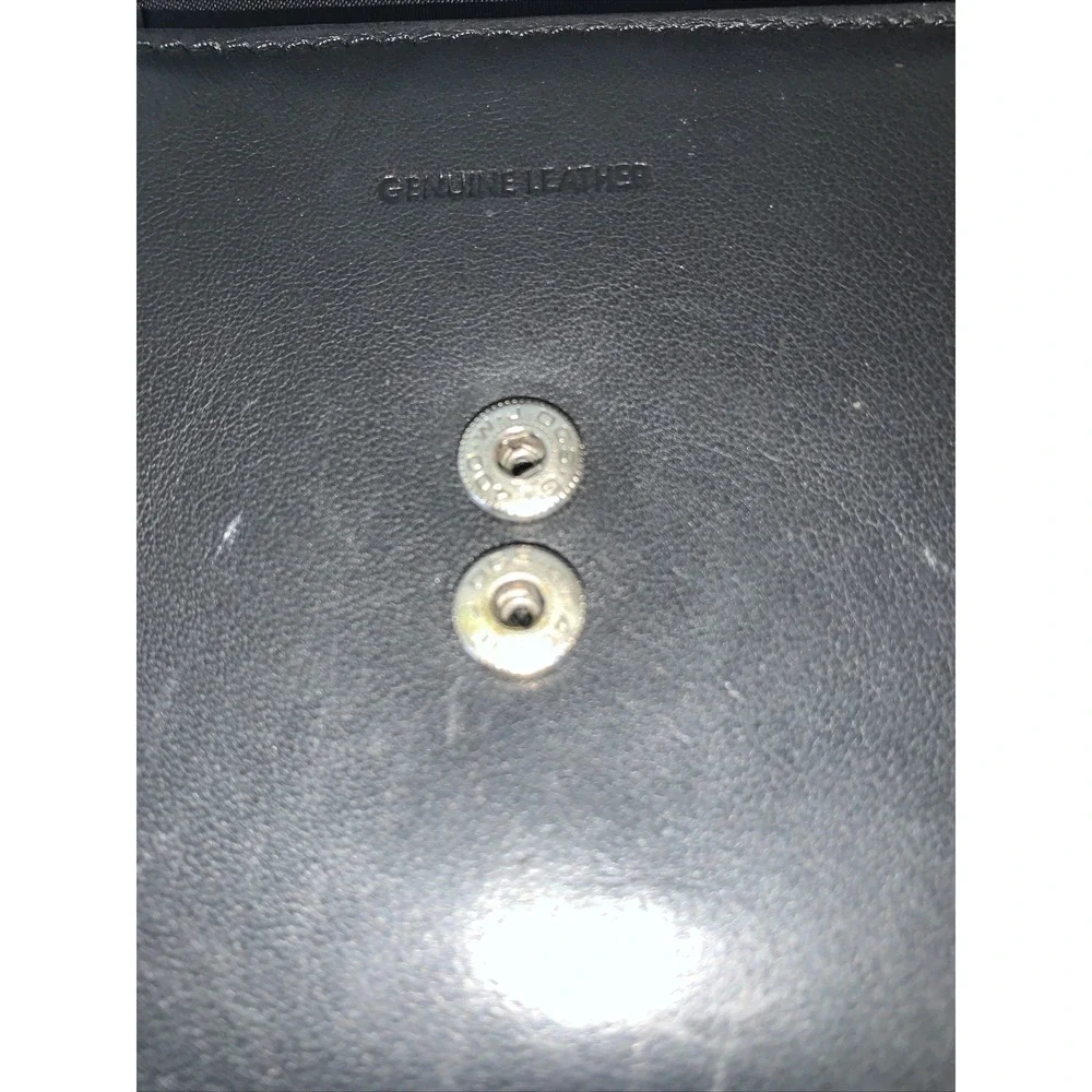 Kenneth Cole Reaction‎ Genuine Leather Trifold Wallet, Clear ID Window Coins